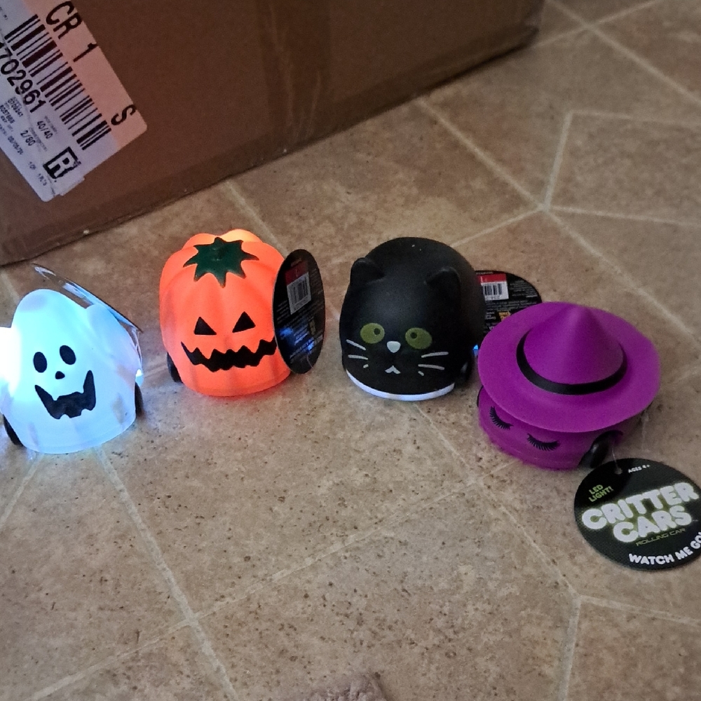 Halloween Set 4Critter Cars BUNDLE ONLY